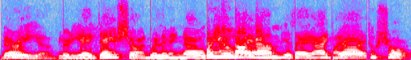 Perceived “Formant Arches” as Visible with Audacity Spectrogram