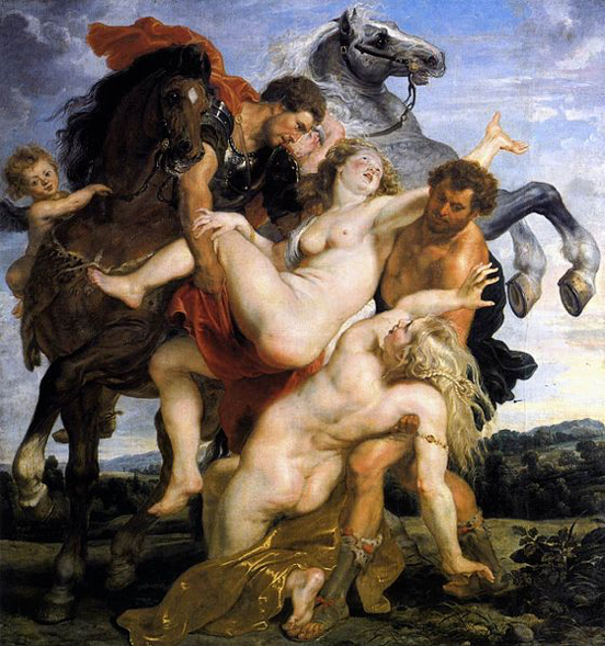 Peter Paul Rubens, 'Rape of the Daughters of Leucippus'