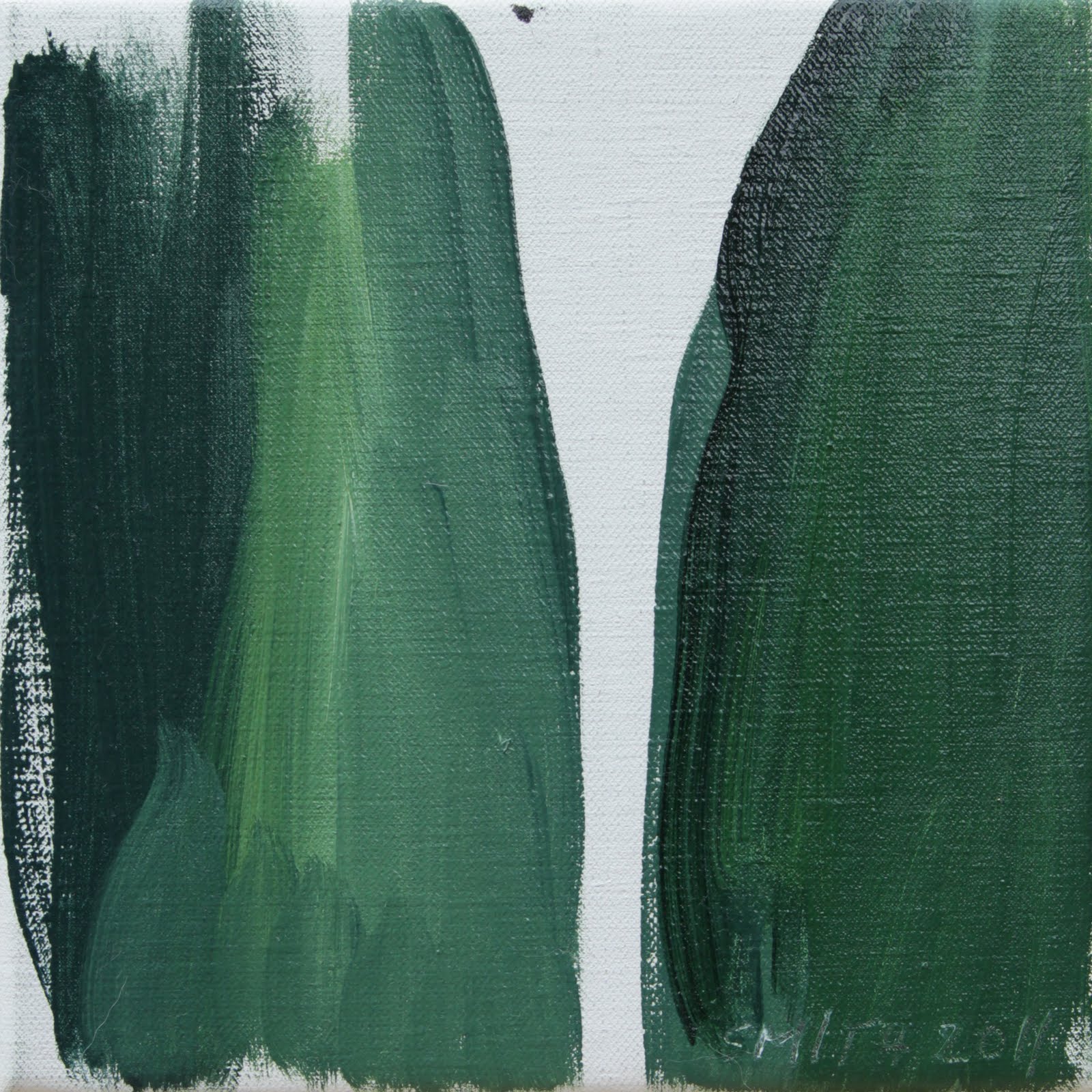 Emma Smith, "green thigh" (2011).