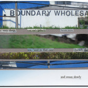 'Either the well was very deep,' (2008–09), from Scappettone, ‘The Republic of Exit 43,’ 35.