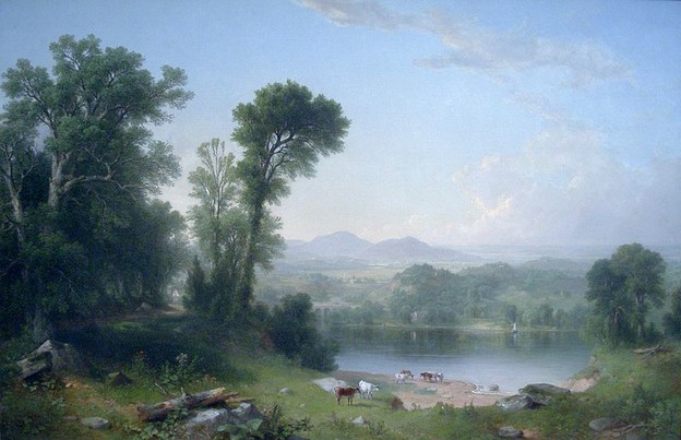 Pastoral Landscape, Asher Brown Durand, 1861