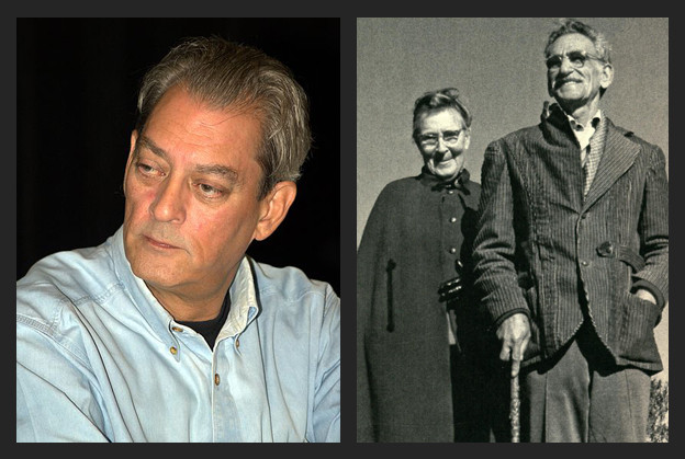 Paul Auster (Official) - Paul Auster in his home in Park Slope, Brooklyn.
