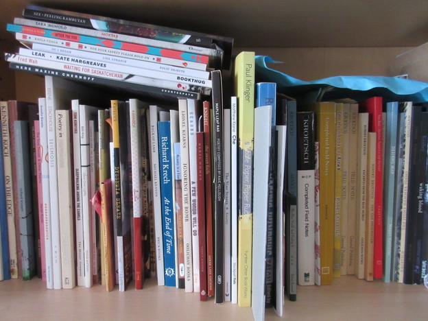 a fragment of our poetry shelf