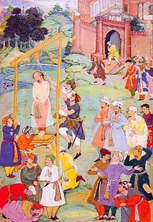 The execution of Mansur al-Hallaj, 1602 AD (1011 AH) 