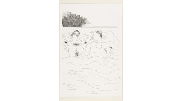 David Hockney, from 14 Poems from C.P. Cavafy 1966-67