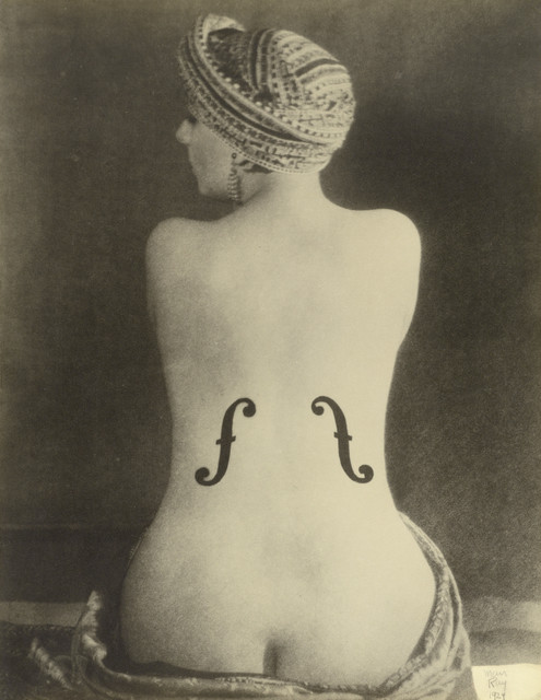 The J. Paul Getty Museum, Los Angeles. Man Ray, "Le Violon d'Ingres,"1924. 