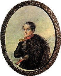 Mikhail Lermontov - Selfportrait - 1837