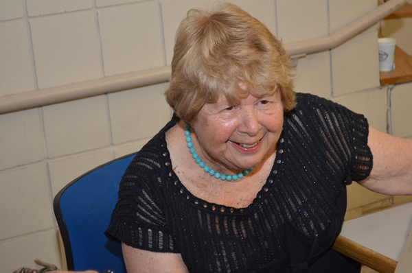 Perloff at the "Poetry of the 1980s" conference, 2012. Photo by Star Black. Perloff at the "Poetry of the 1980s" conference, 2012. Photo by Star Black.