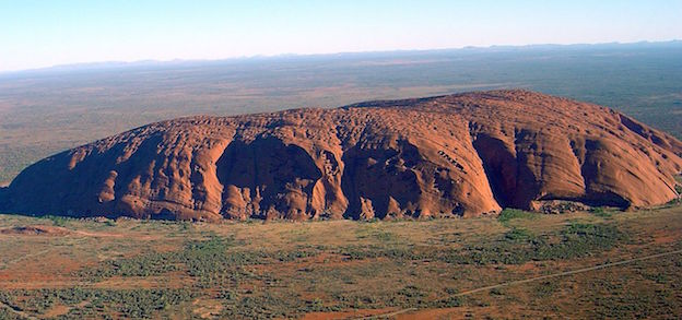 Uluru in Australia’s Northern Territory.