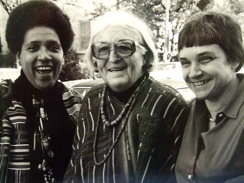 Audre Lorde, Meridel Lesueur, Adrienne Rich (1980) Audre Lorde, Meridel Lesueur, Adrienne Rich (1980)