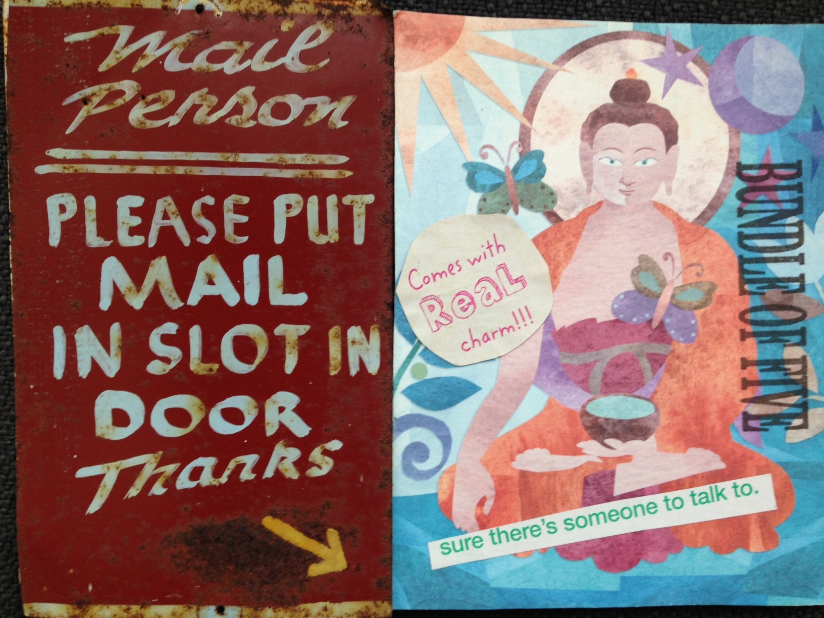 found sign | collage by Alexa Mergen found sign | collage by Alexa Mergen