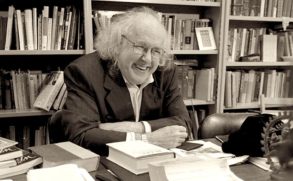 Allen Grossman. Photo courtesy Johns Hopkins University.