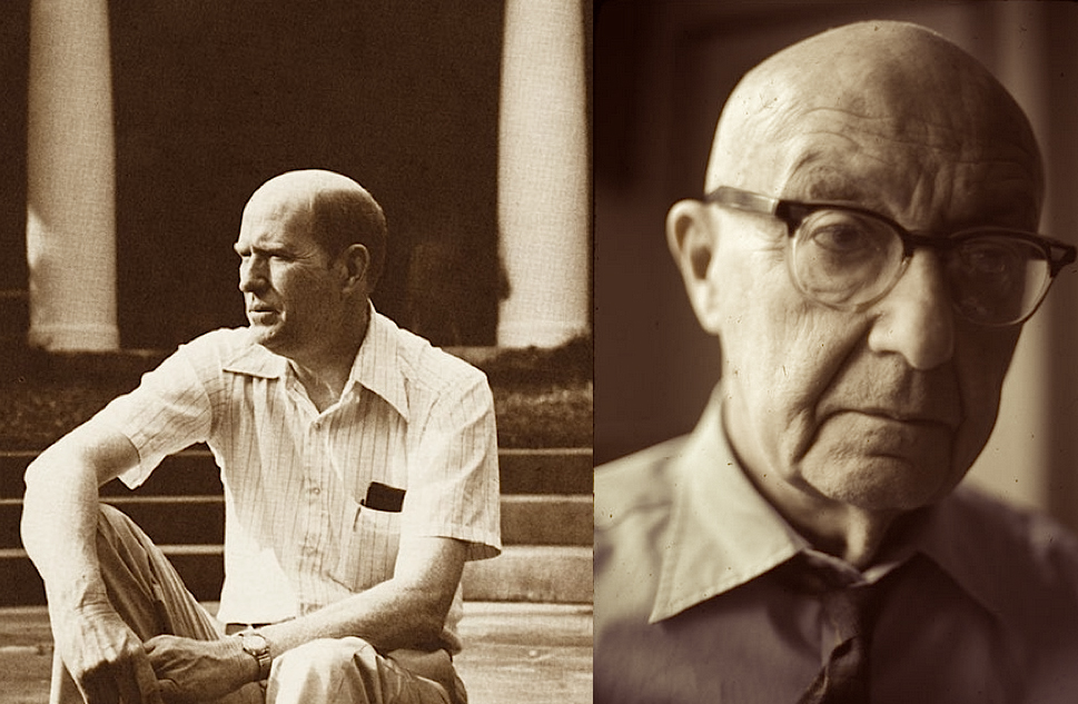 Ammons to the left; Reznikoff to the right