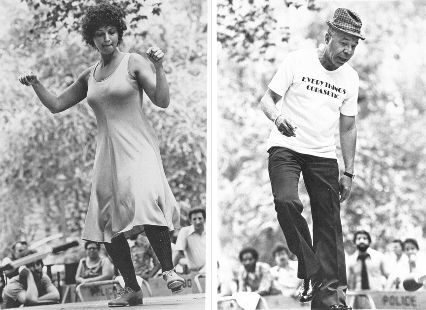 CETA dancers Jane Goldberg and Charles “Cookie” Cook. (photos: George Malave)