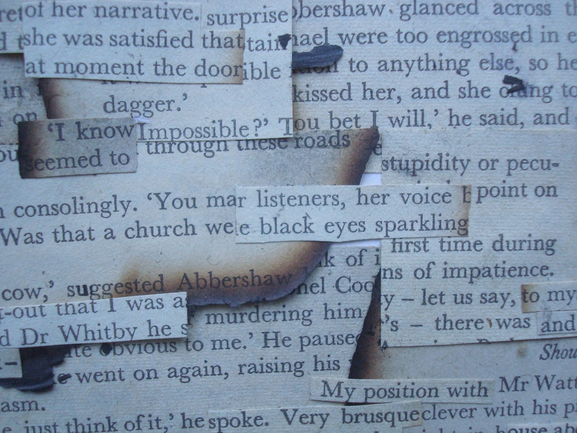 Detail from The Crime LINKS in the Smoke, by Campbell Walker Detail from The Crime LINKS in the Smoke by Campbell Walker