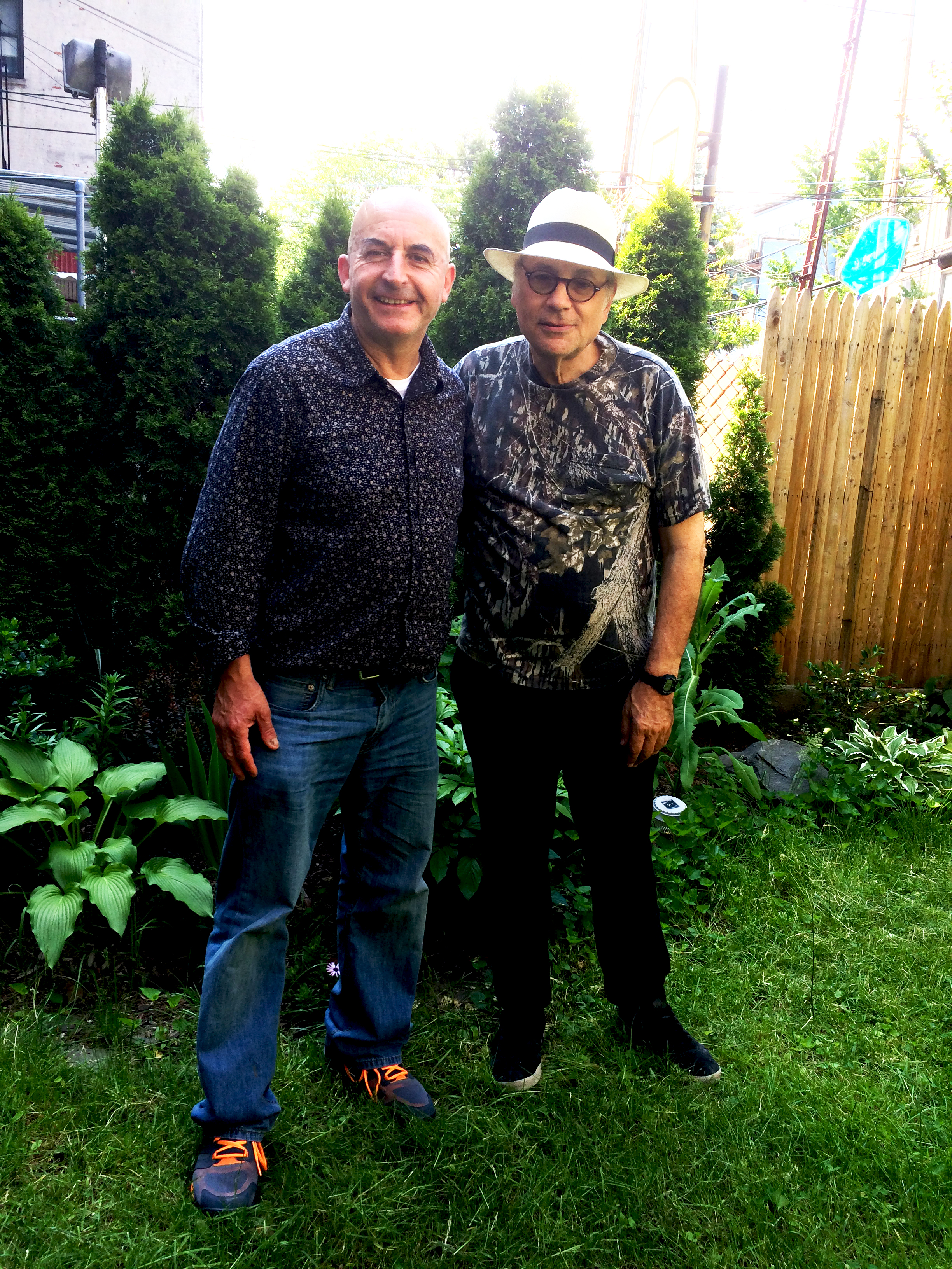 Eduardo Espina and Charles Bernstein, 2016