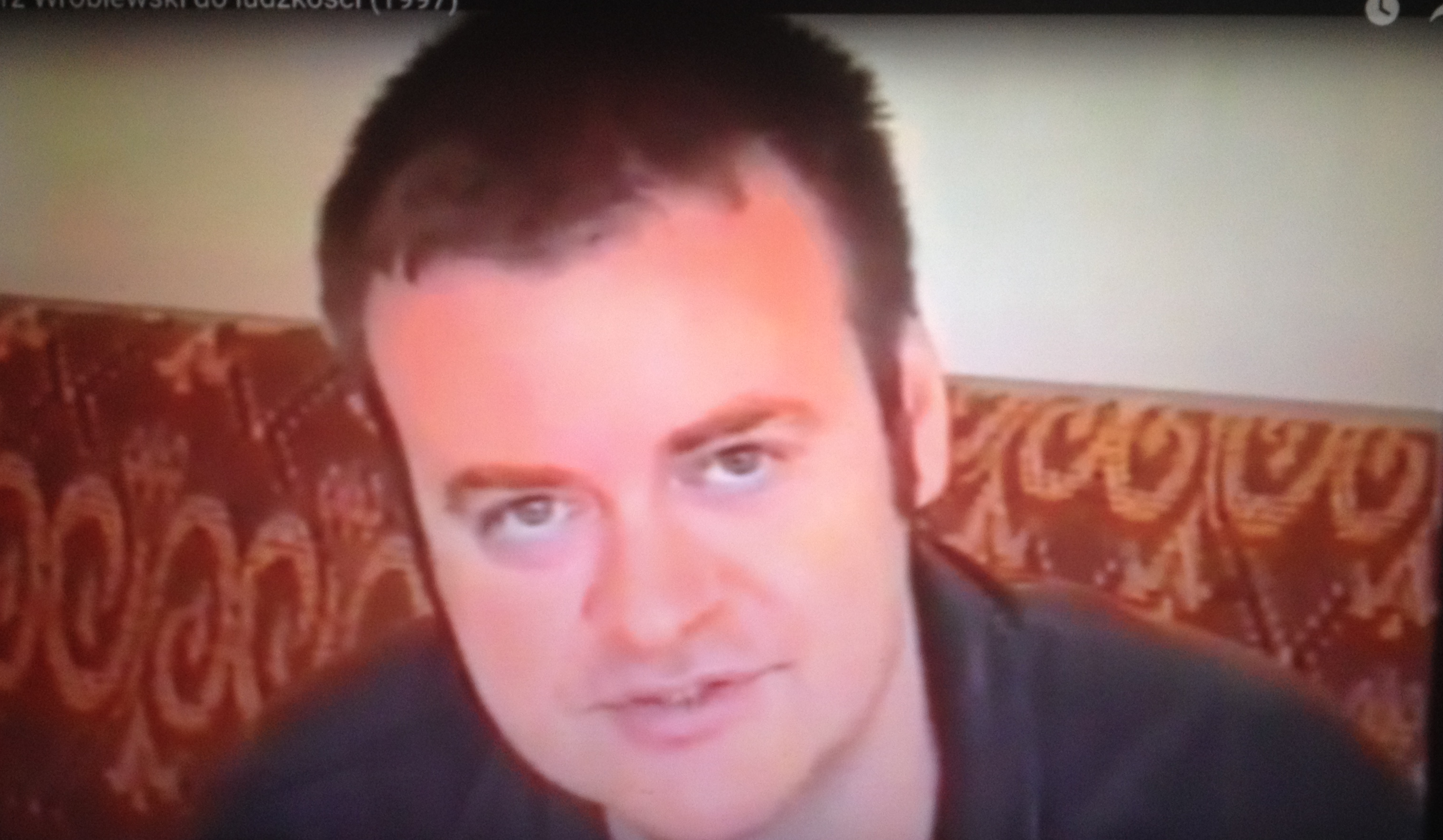 A still from "Grzegorz Wróblewski do ludzkości." (c) Krzysztof Jaworski.