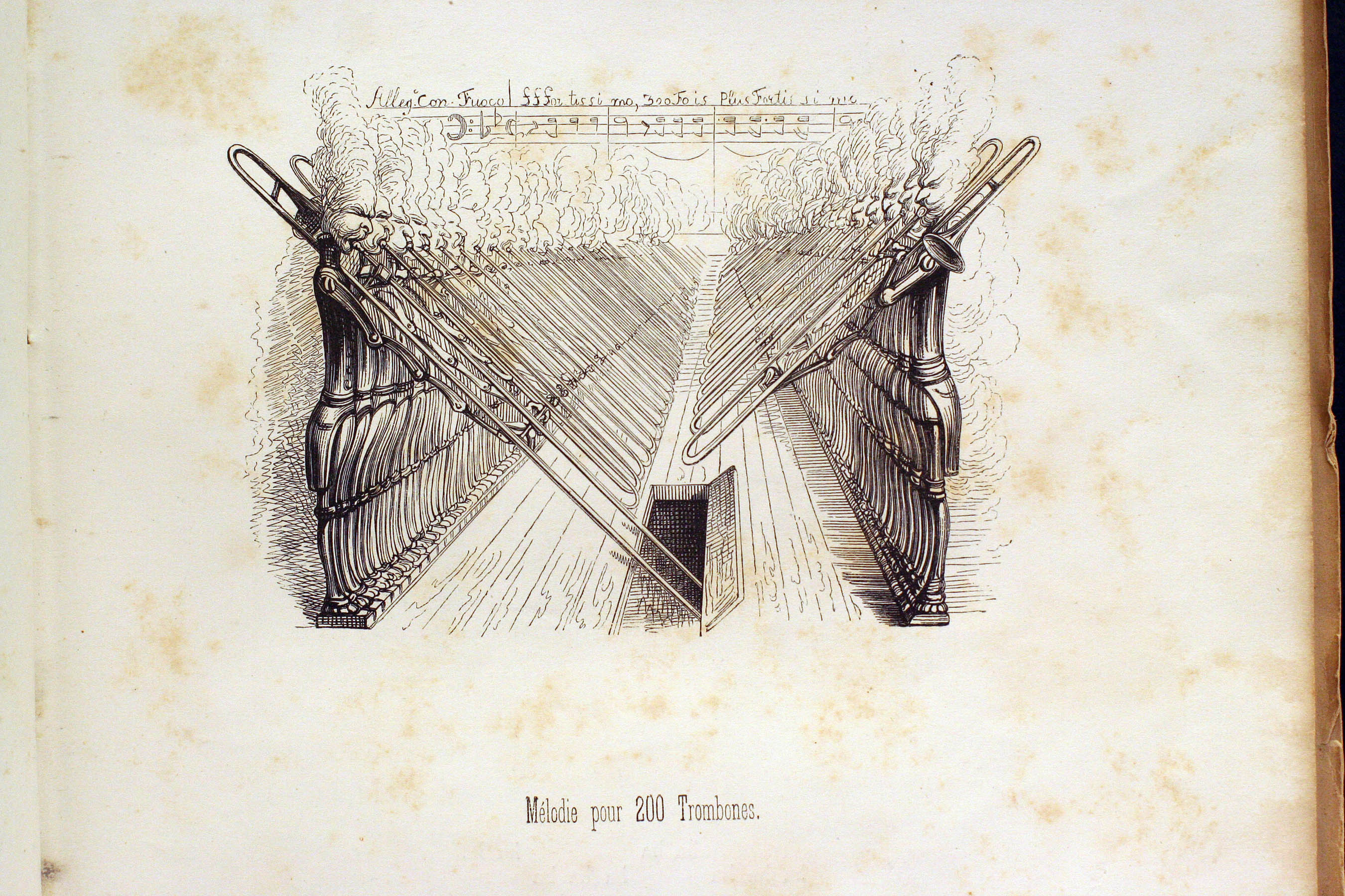 J. J. Grandville, "Mélodie pour 200 Trombones"