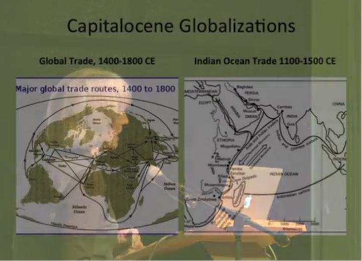 Donna Haraway, "Anthropocene, Capitalocene, Chthulucene: Staying with the Trouble", History of Consciousness, University of California, Santa Cruz, May 9, 2014 Donna Haraway, "Anthropocene, Capitalocene, Chthulucene"