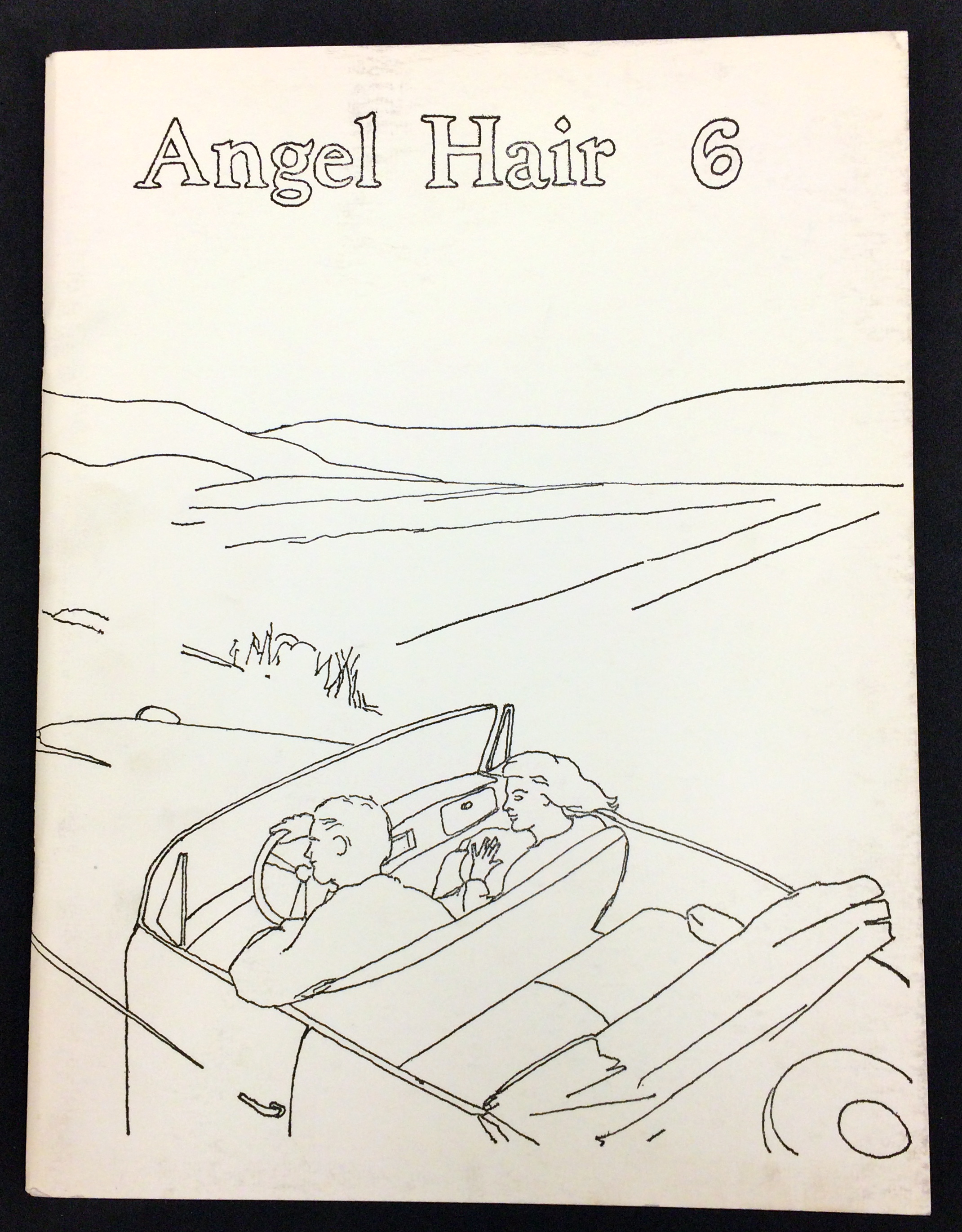 Angel Hair 6, cover art by George Schneeman
