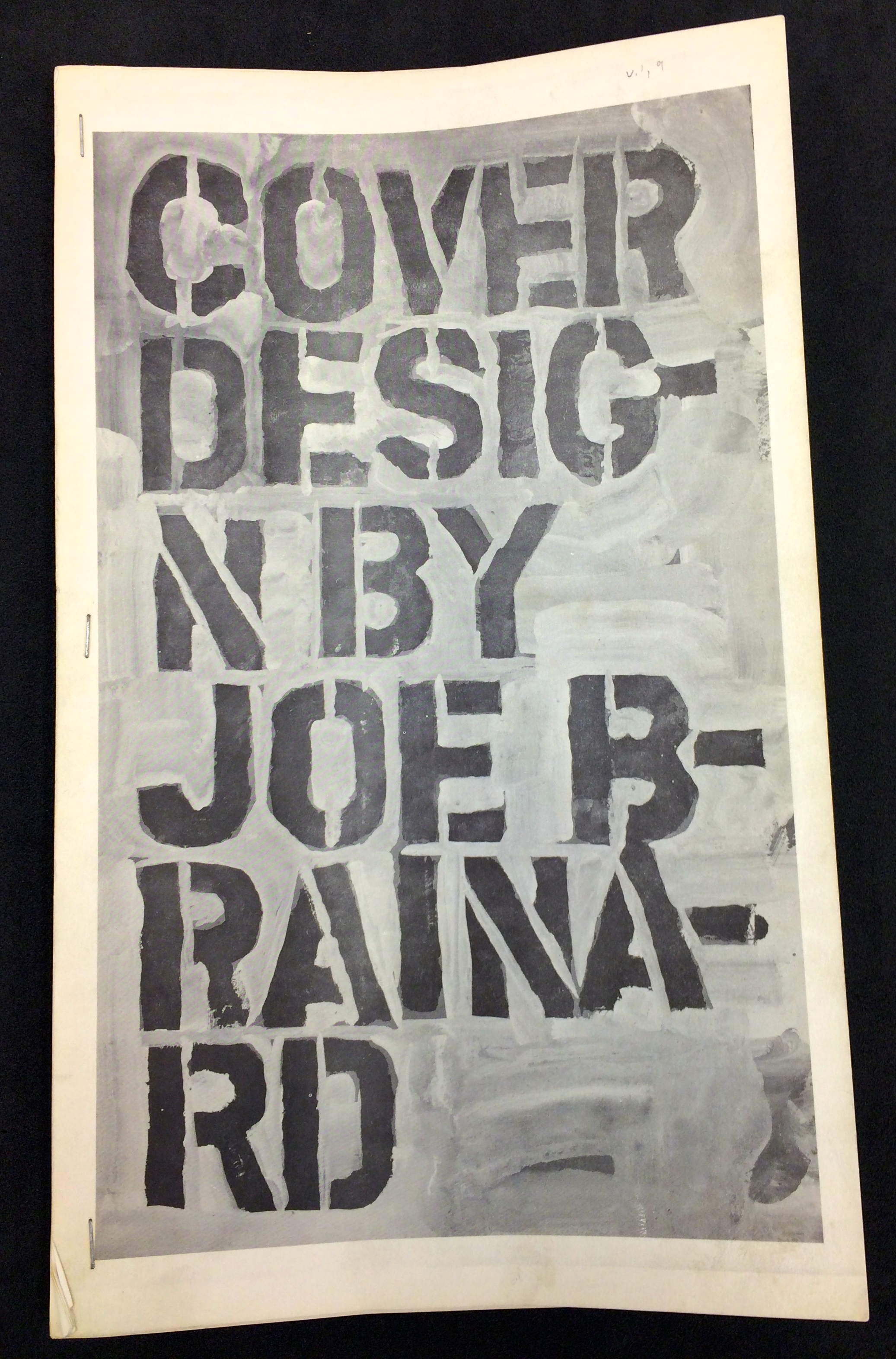 “C” cover by Joe Brainard, courtesy of Fales Library Avant Garde Archive C cover by Joe Brainard