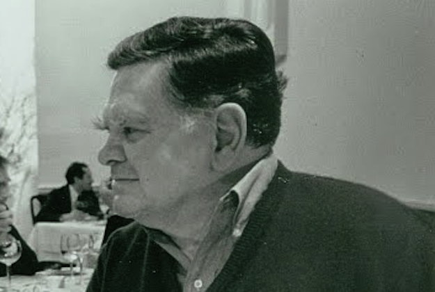 James Schuyler in 1987. Photo by Allen Ginsberg.