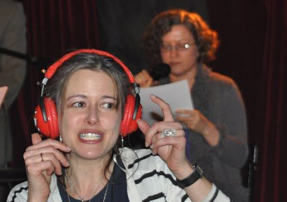 Kim Rosenfield and Kristen Gallagher performing in "The Bedbug Variations" Kim Rosenfield and Kristen Gallagher performing in "The Bedbug Variations"