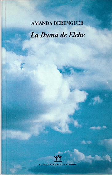 La Dama de Elche book cover, Madrid, 1987 La Dama de Elche book cover, Madrid, 1987