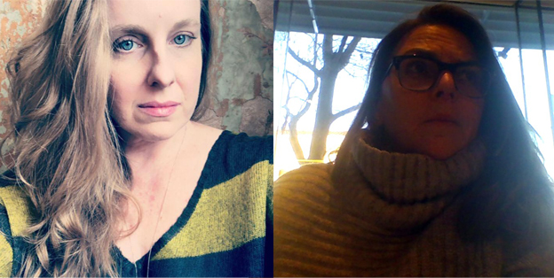 Jenn McCreary (left) and Samantha Giles (right).