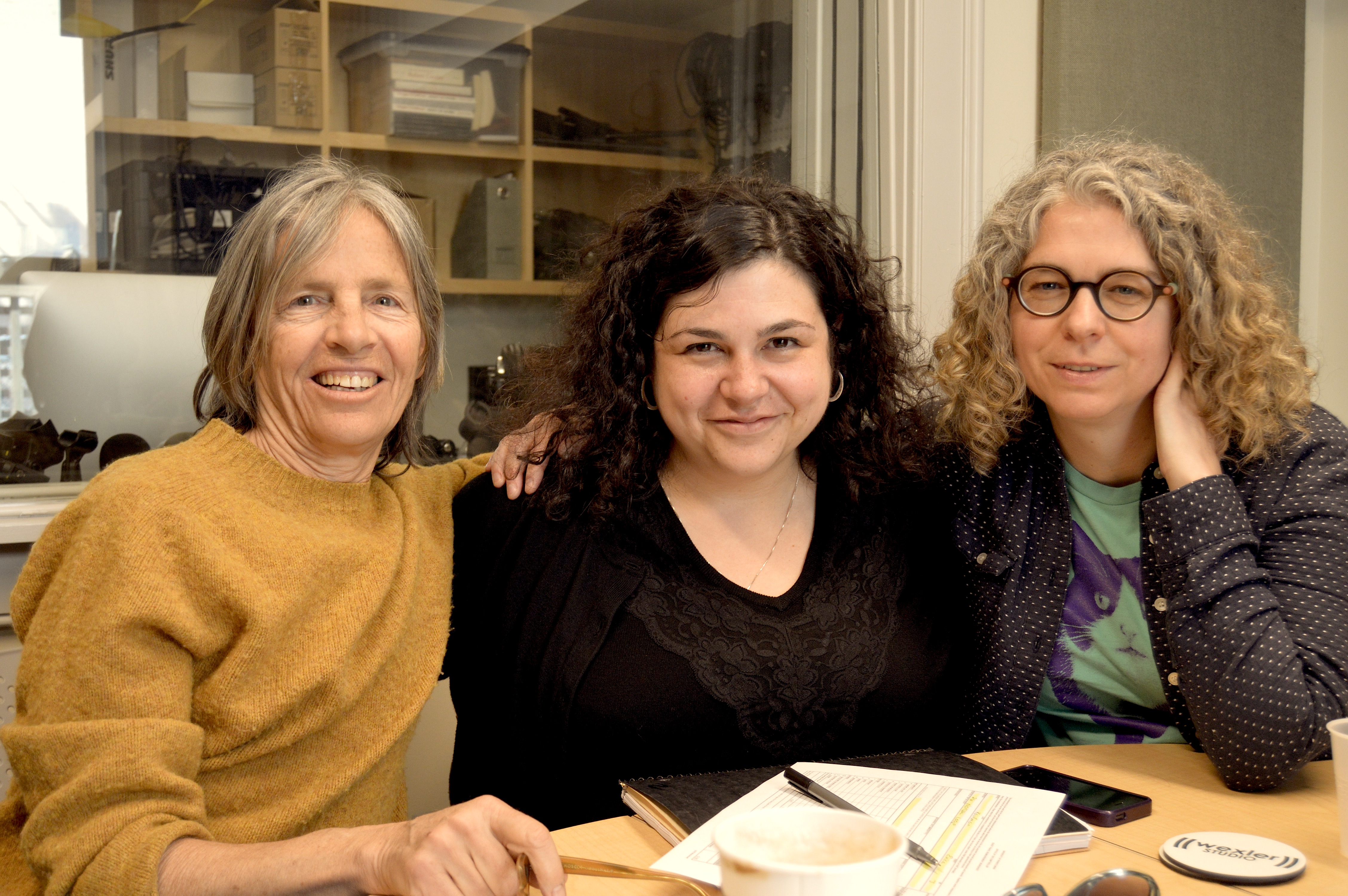 From left to right: Eileen Myles, Erica Kaufman, and Rachel Zolf.