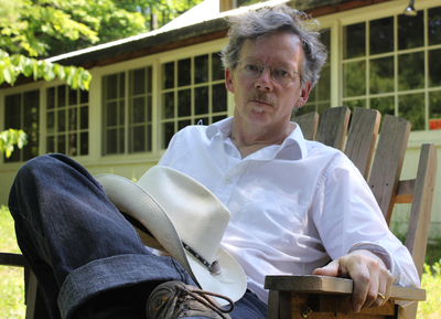 Phil Hall in Perth; photo credit: Desmond Devoy