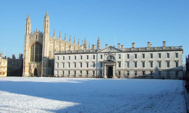 King's College, Cambridge (© Richard Humphrey, Creative Commons license) King's College, Cambridge University