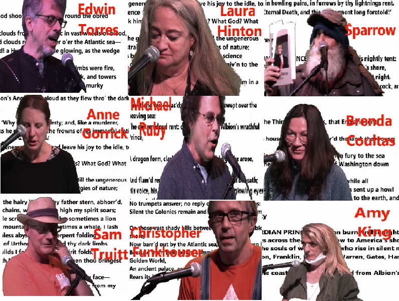 Edwin, Laura, Sparrow, Anne, Michael, Brenda, Sam, Chris, and Amy at the Green Kill event. Hudson Valley Squares