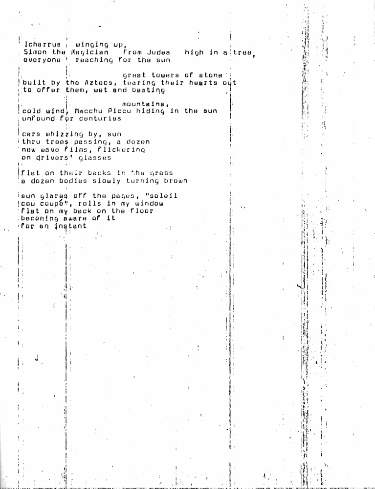 From bpNichol's Sharp Facts; gif'd with permission of the estate of bpNichol