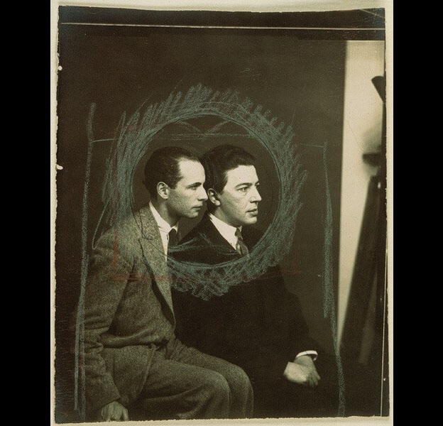 Soupault and Breton, photo by Man Ray (1925) Soupault and Breton, photo by Man Ray (1925)