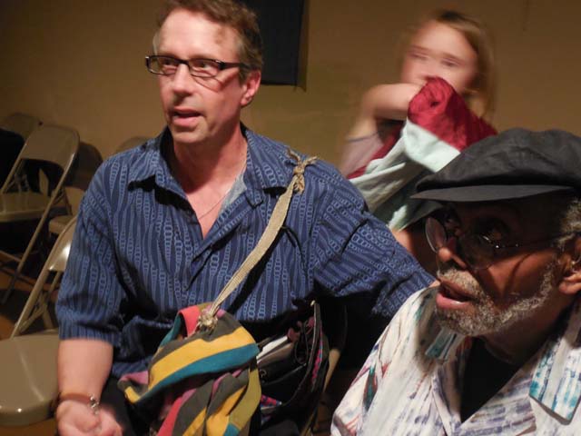 Chris Funkhouser and Amiri Baraka, June 2013, photo by Amy Hufnagel Chris Funkhouser and Amiri Baraka June 2013 photo by Amy Hufnagel
