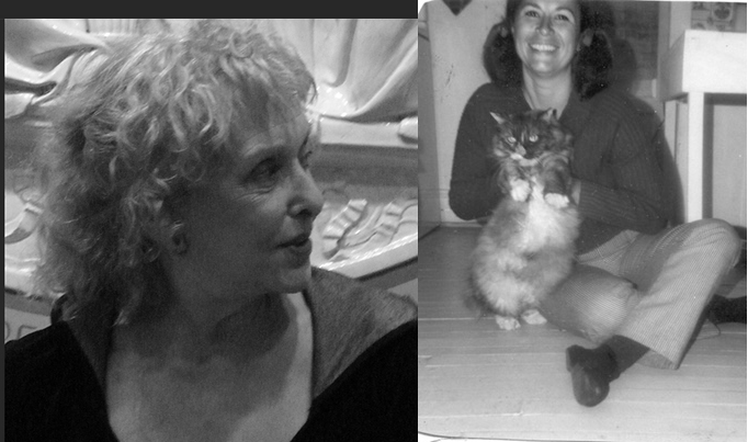 Carolee Schneemann (2007) by Emma Bee Bernstein; Hannah Weiner and and Kitella (1967) by Schneemann