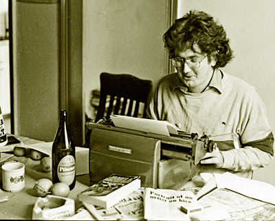 John Forbes, Petersham, Sydney, 1980, photo (c) John Tranter John Forbes, Petersham, Sydney, 1980, photo (c) John Tranter