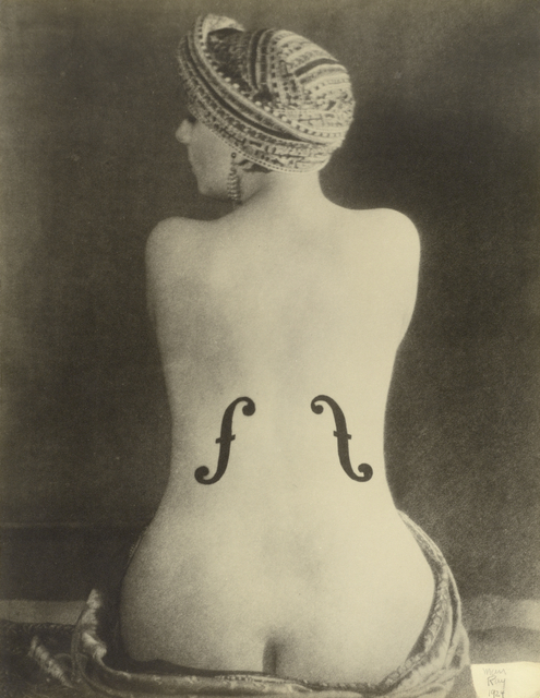 The J. Paul Getty Museum, Los Angeles. Man Ray, "Le Violon d'Ingres,"1924. The J. Paul Getty Museum, Los Angeles. Man Ray, "Le Violon d'Ingres,"1924.