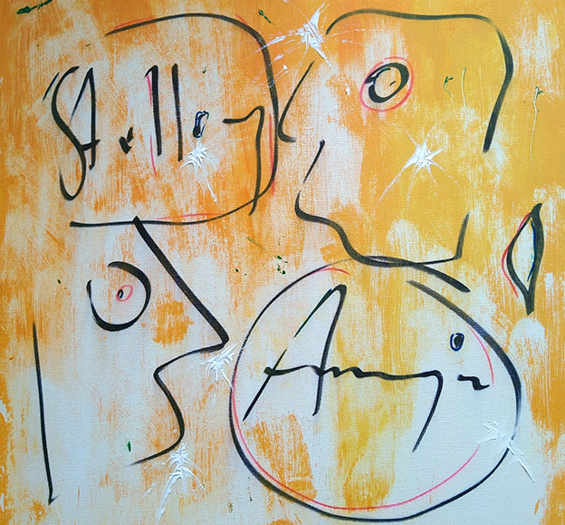 Painting by Grzegorz Wróblewski. Image courtesy of the artist.
