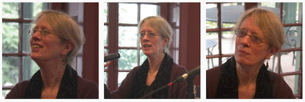 Lyn Hejinian at the Kelly Writers House in 2005 (photos by Blake Martin).