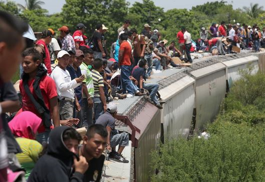 The search for asylum winds through Mexico The search for asylum winds through Mexico