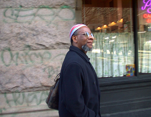 Nathaniel Mackey, NYC, 2000; photo by Chris Funkhouser Nathaniel Mackey, NYC, 2000; photo by Chris Funkhouser