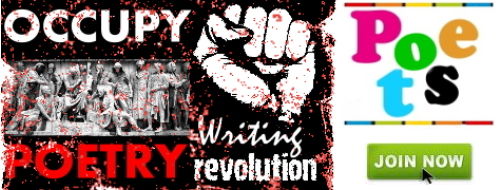 Image of Occupy Poetry logo.