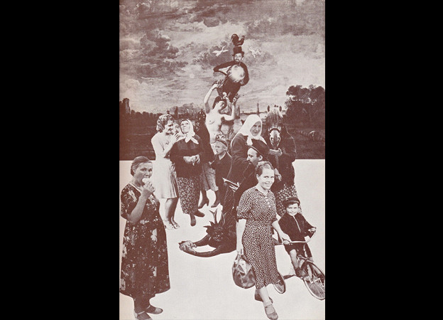 Photo-collage for 'Poland/1931' by Eleanor Antin. Photo-collage for 'Poland/1931' by Eleanor Antin.