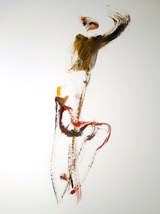 G. Quasha: Axial Drawing (Dakini Series), December 2015 G. Quasha: Axial Drawing (Dakini Series), December 2015