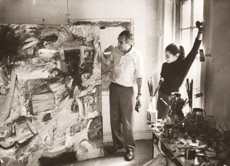 Milton Resnick and Pat Passlof, circa 1970 Milton Resnick and Pat Passlof, circa 1970
