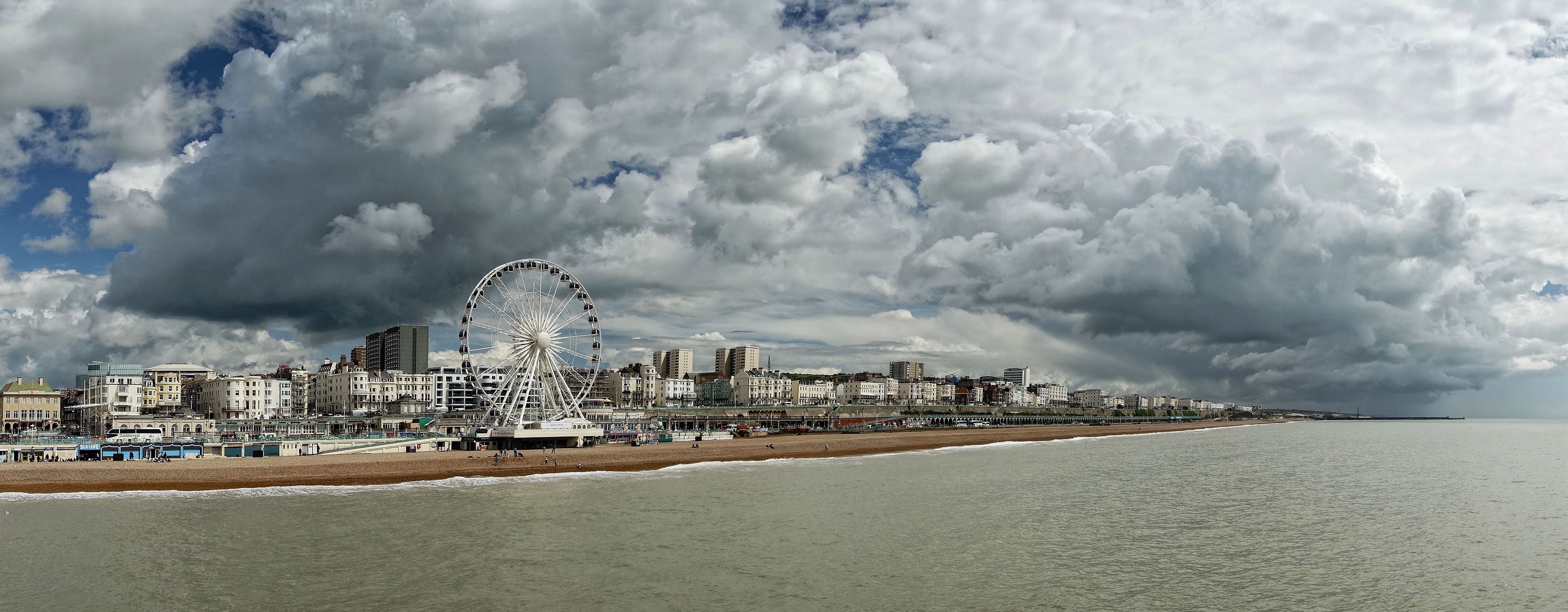 "Weather Warning" by Tom Lee. CC NC-BY. Brighton seafront as shot from the pier. "Weather Warning" by Tom Lee. CC NC-BY. Brighton seafront as shot from the pier.
