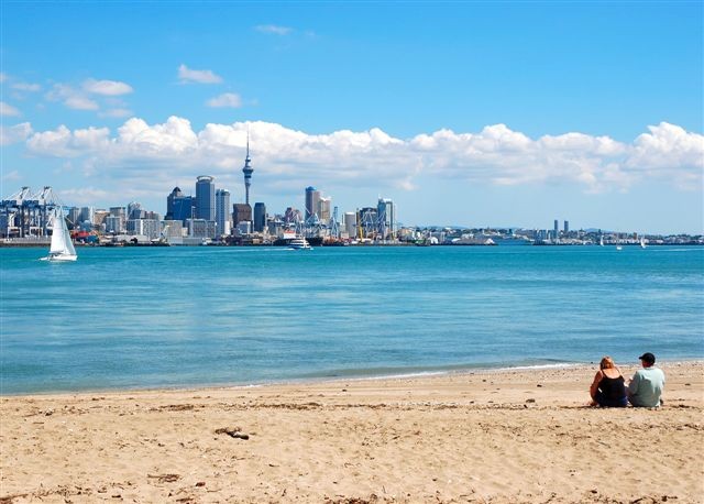 Auckland Skyline - photograph: Michael Dean devonport