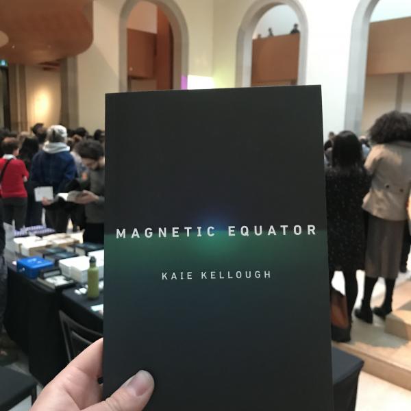 From the launch of Magnetic Equator by Kaie Kellough at Art Gallery of Ontario (2019)